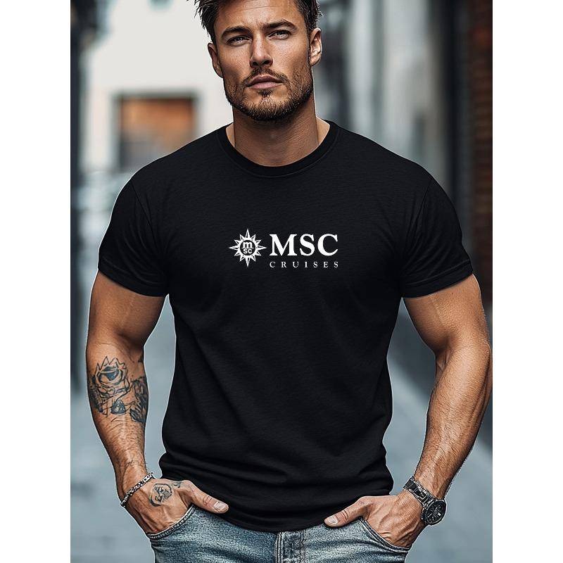 

European size Men S Fashion Casual Short-Sleeve Round-Neck Pullover Top, Summer Vintage Street-Style T-Shirt Fashionable Tee Tops 4XL чорний