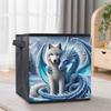 The Fox and The Dragon 5D Diamond Painting Storage Basket Full Round Drill Mosaic Diamond Embroidery Cross Stitch Kits Home Decor Home Decor