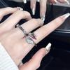 Xiao Feilong Ring Men'S And Women'S Retro Niche Design Advanced Sense Index Finger Stacking Opening Adjustable Ring