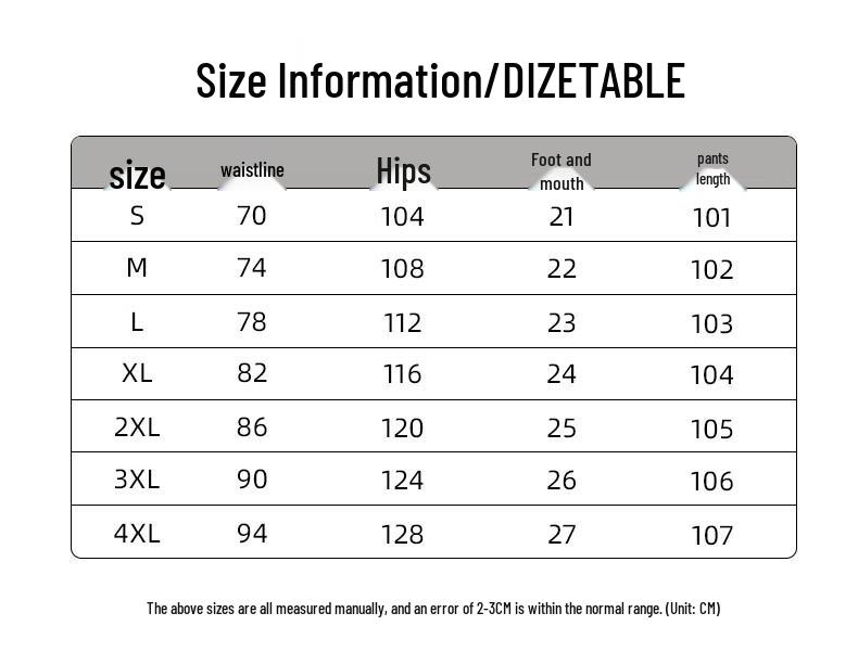 Jie Leinor Men's Retro Loose Straight-Leg Sweatpants