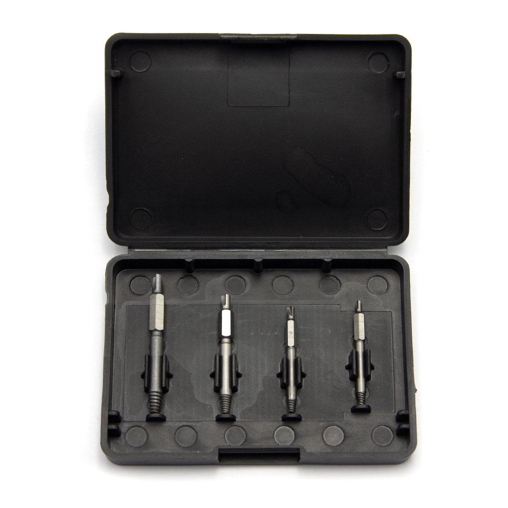 

High speed steel 6542 double head extractor broken head screw sliding tooth removal tool bits power tool accessory set
