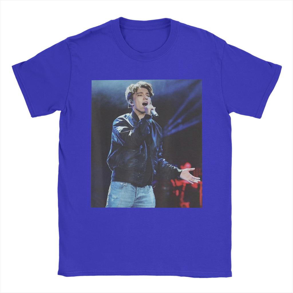 Men's My Favorite Dimash Dear Dears Forever Music Art T Shirt   Clothing Short Sleeve Round Collar Tee Shirt Big Size T-Shirt