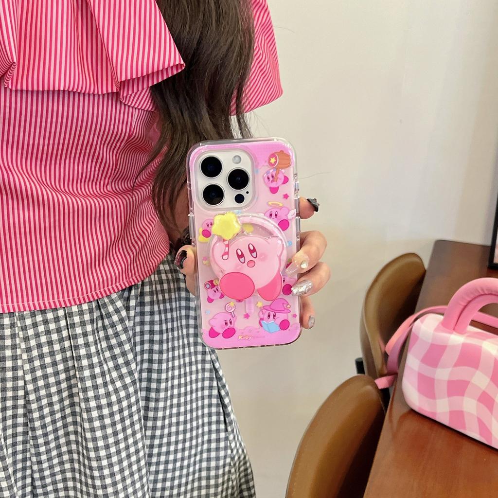 New IDM Large Hole Magnetic Slide Star Kirby Chain for IPhone16 for Apple 17ProMax/14