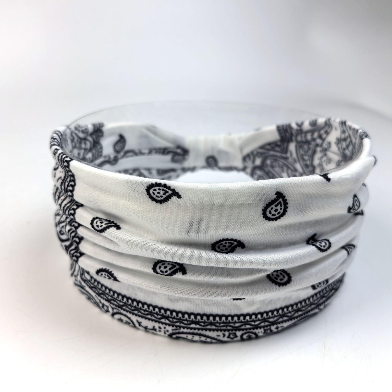 

Оборудование для фитнеса, повязка для волос для йоги, поглощающая пот повязка для бега, силиконовая противоскользящая повязка на голову против пота, спортивная повязка на голову One Size белый