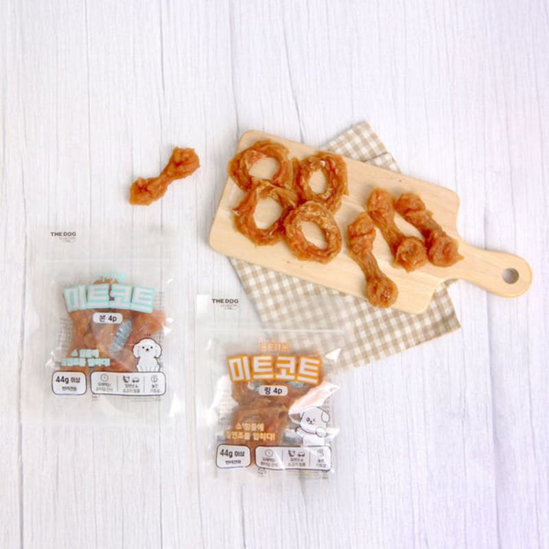 [Pet] The Dog Turkey Chew Rings 4Pcs, 44G