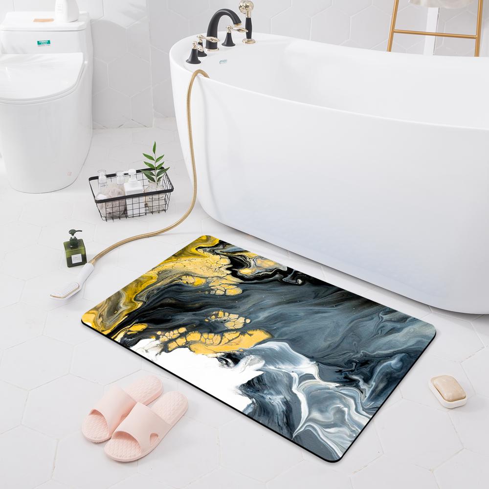 Protiskluzová savá podlahová rohožka, ložnice, chodba, kuchyň, rohožka do dveří, koberec, koupelna, sprchový kout, koberec