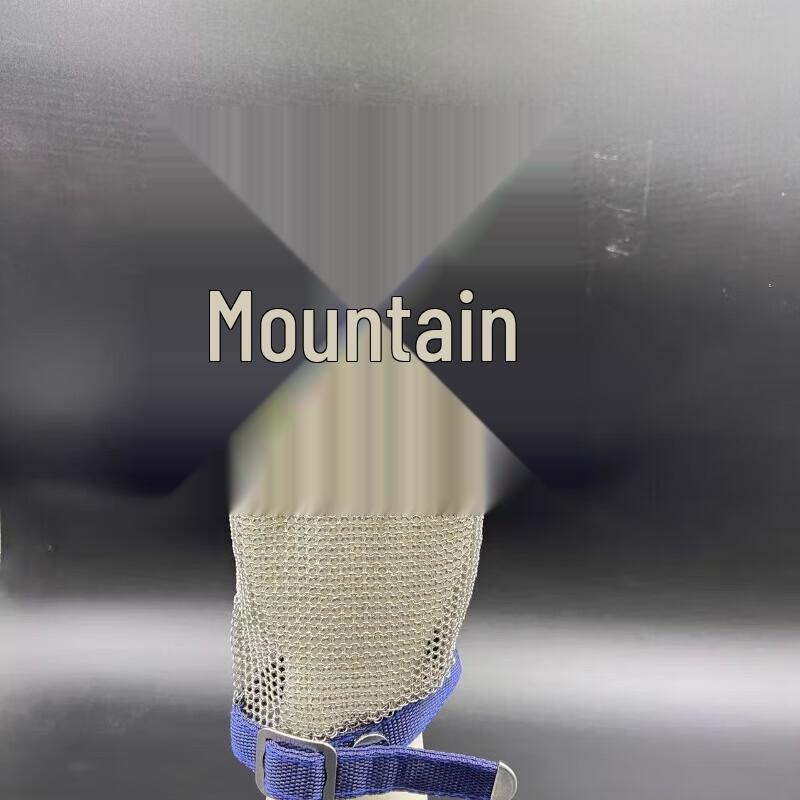 Anti-Cut Steel Ring Work Gloves with Nylon Wristband