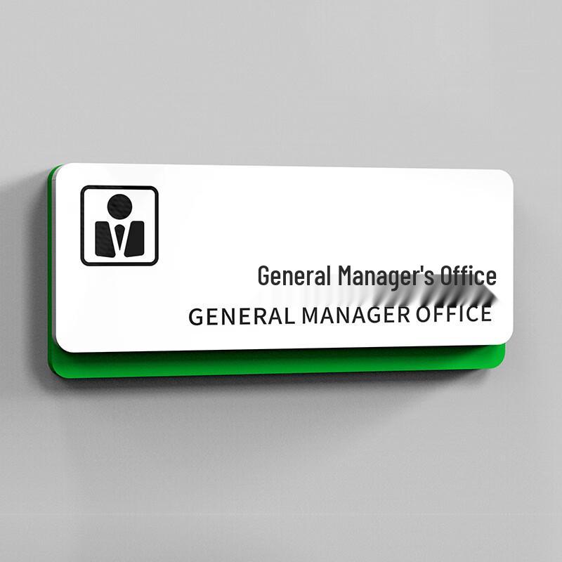 BeiduoYang Acrylic Office Door Sign