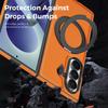 Luxury Business 360 Rotating Magnetic Stand Leather Case for Samsung Z Fold 8 Ultra 7 6 5 4 3 Shockproof for Magsafe Slim Cover