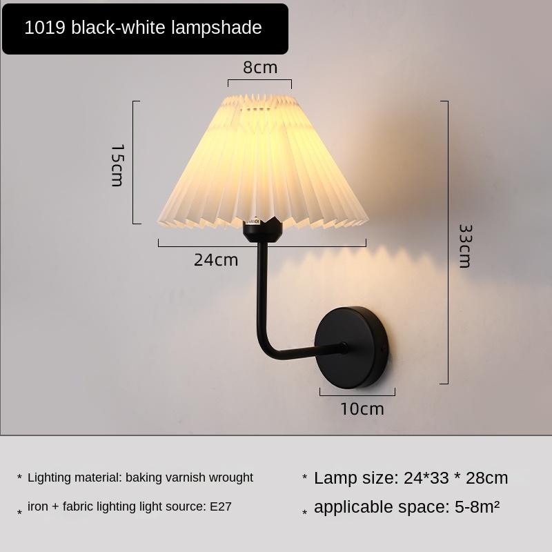 Nordic Wall Lamp E27 85-265V Retro Vintage Indoor Lighting Bedroom Liveing Room For Home Wall Light Fixture