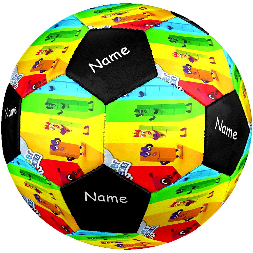 Custom Name Numberblocks Theme Size 5 Soccer Ball, Suitable for Both Indoor and Outdoor Matches, a Gift Suitable for Everyone.