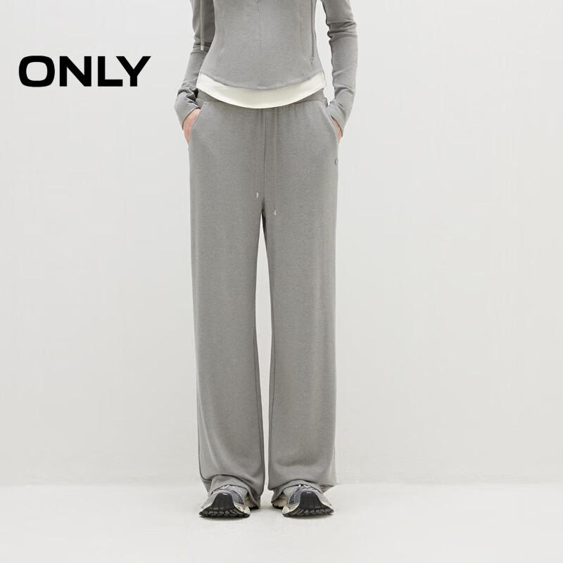 

ONLY Women s Fall 2025 Plush Elastic Drawstring Straight Casual Pants M