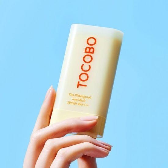 Tocobo Vita Waterproof Sun Stick SPF50+ PA++++ 18g + Vita Tone Up Sun Cream SPF50+ PA++++ 10ml Set