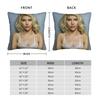 Scarletts Johanssons Pillow Case American Actor Print Pillow Cover For Living Room Bed Chair Vintage Pillowcases