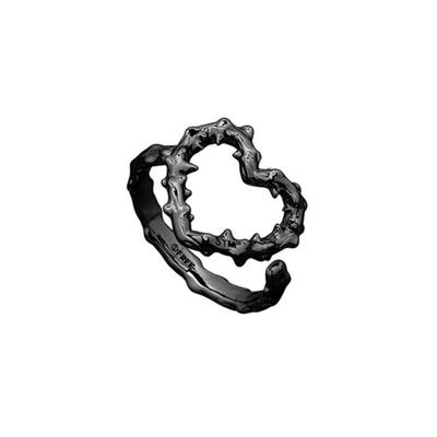SENTIMENTS NR. 611 [SCHWARZ] SPITZER HERZRING