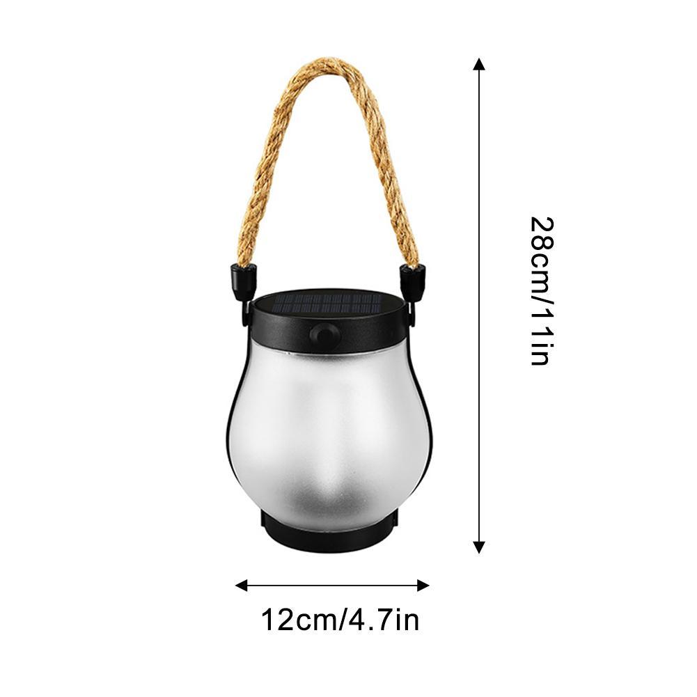 Flame Solar Lights Waterproof Solar Flame Lights Outdoor Weatherproof Night Bulbs Hangings Lamp For Patio Porch Backyard Yard