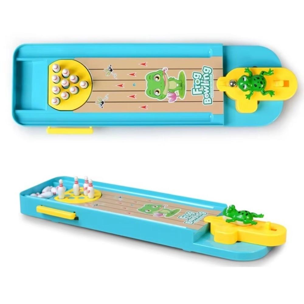 Educational Gift Bowling Table Top Game Dual Player Table Sports Game for Kids