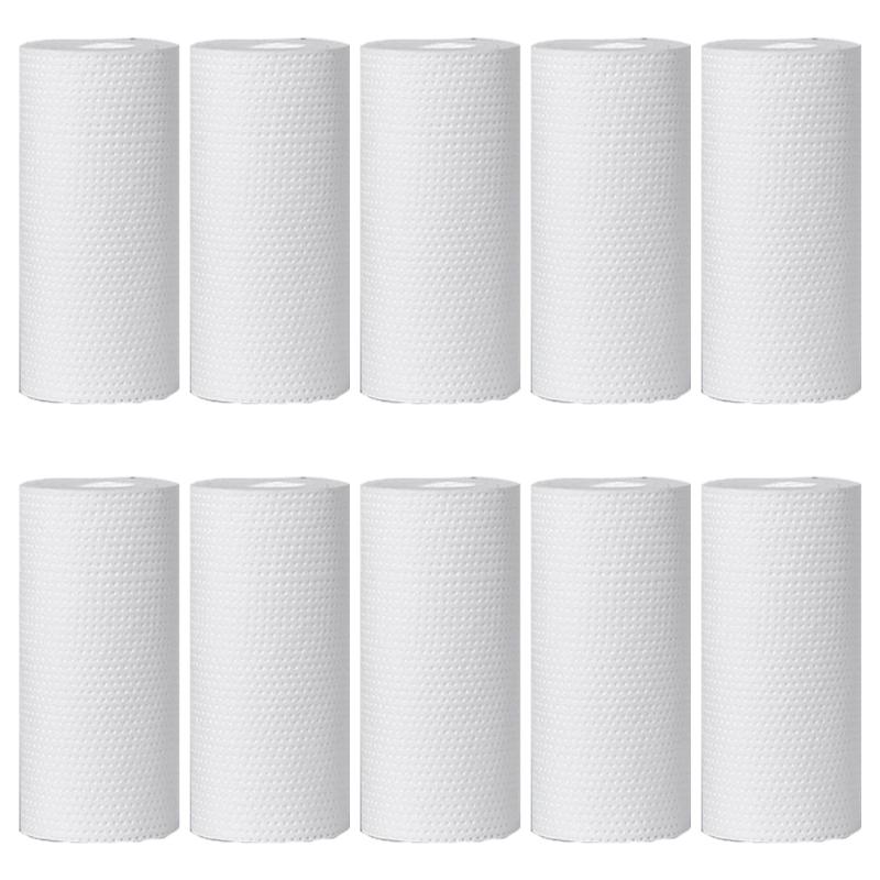 10Pieces 5Inch Polypropylene Cotton Filter Cartridges Water Purifiers Filter for Enhancing Water Filtrations Systems