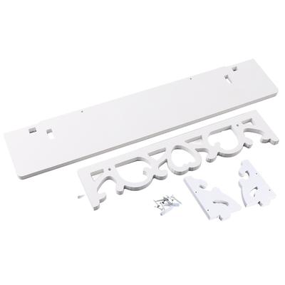 White Hollow Floating Shelf Wall Shop Bookshelf Display Shelf Furniture