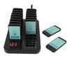 Wireless Pager System 16 Pagers 500m Long Range 1‑999s Setting Vibration Flashing Buzzer Restaurant Calling System