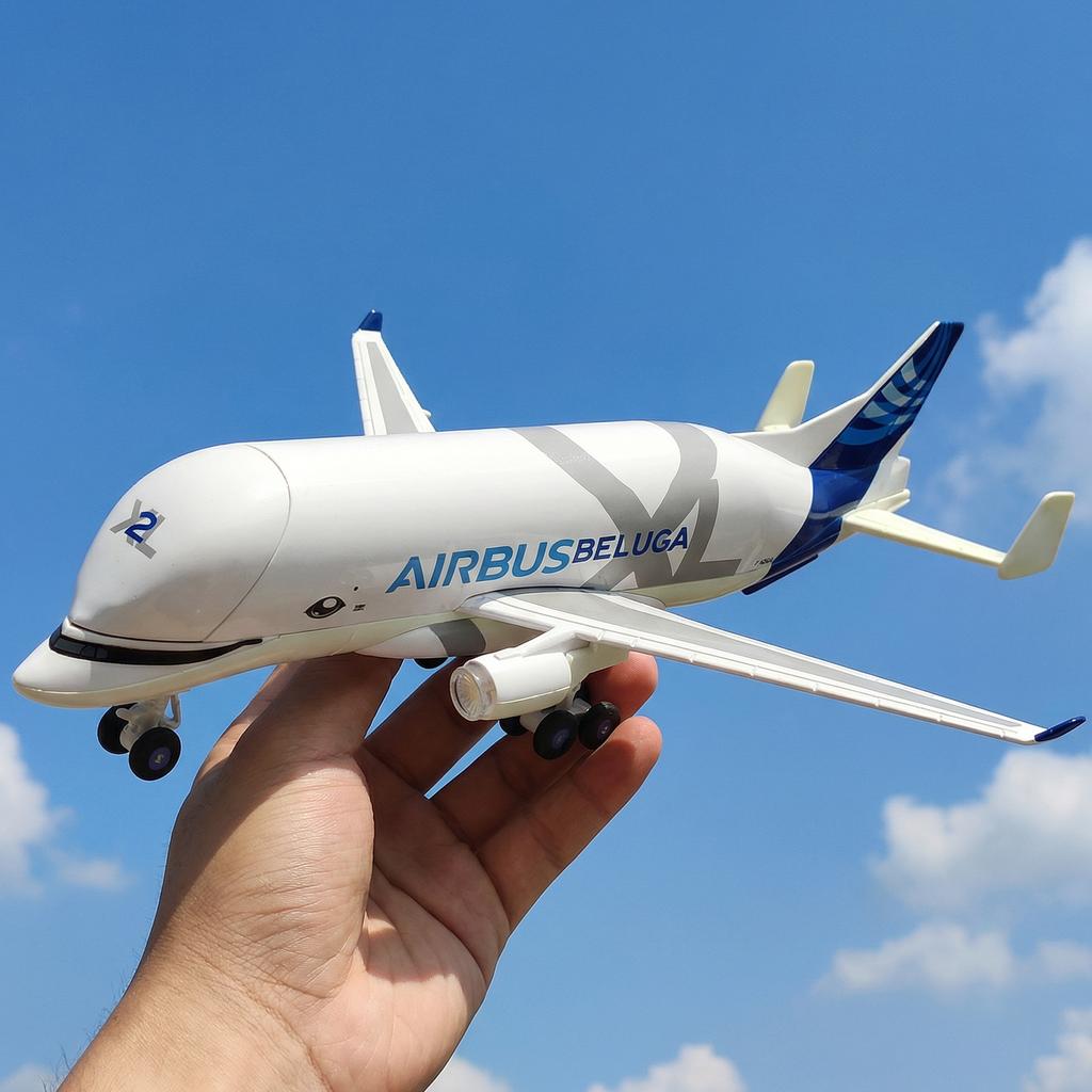1:72 Airbus A300 600ST Beluga Super Transport Aircraft Alloy Metal Diecast Model Plane Home Trendy And Desktop Display Ornaments