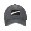 Piano Keyboard In Minimal Black and White Photograph Baseball Cap Sun Hat Snap Back Hat For Women Unisexs