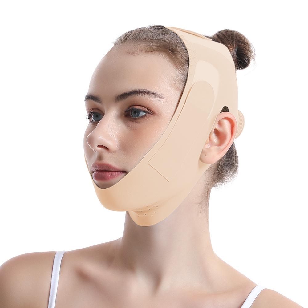 V-Face Shaping Elastic Sleep Mask for Nasolabial Folds & Double Chin