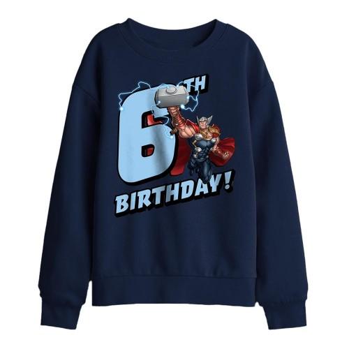 Thor Childrens/Kids 6th Birthday Sweatshirt
