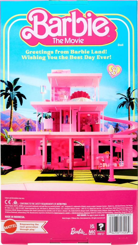 Barbie Movie Ken Denim Fashion HRF27 (Barbie) "Barbie" [Dress-up Doll] [Ages 6+]