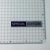 3D Metal Aluminium Silver Black Logo LIMITED EDITION Emblem Car Fender Badge Trunk Decal LIMITED EDITION Stikcer Accessories