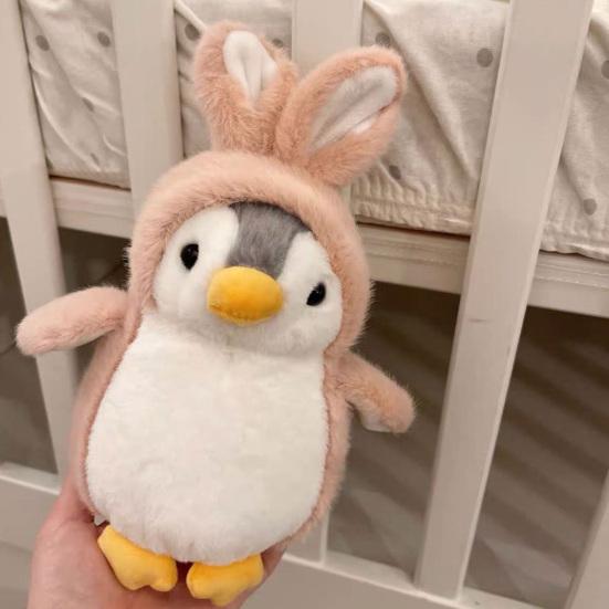 20cm Penguin Plush Toy Lovely Cross-dressing Penguin Dinosaur Rabbit Toy Room Decor Stuffed Animal Plush Doll Toy Kids Girls Gift