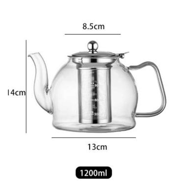 Shangqi High Borosilicate Glass Teapot