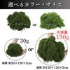 CHASO Moss Faux Greenery for and Dark 30g Houseplants, Bonsai, Dioramas, Green,