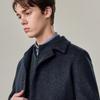 EMZ Erdos Men's Mid-Length Wool Blend Coat
