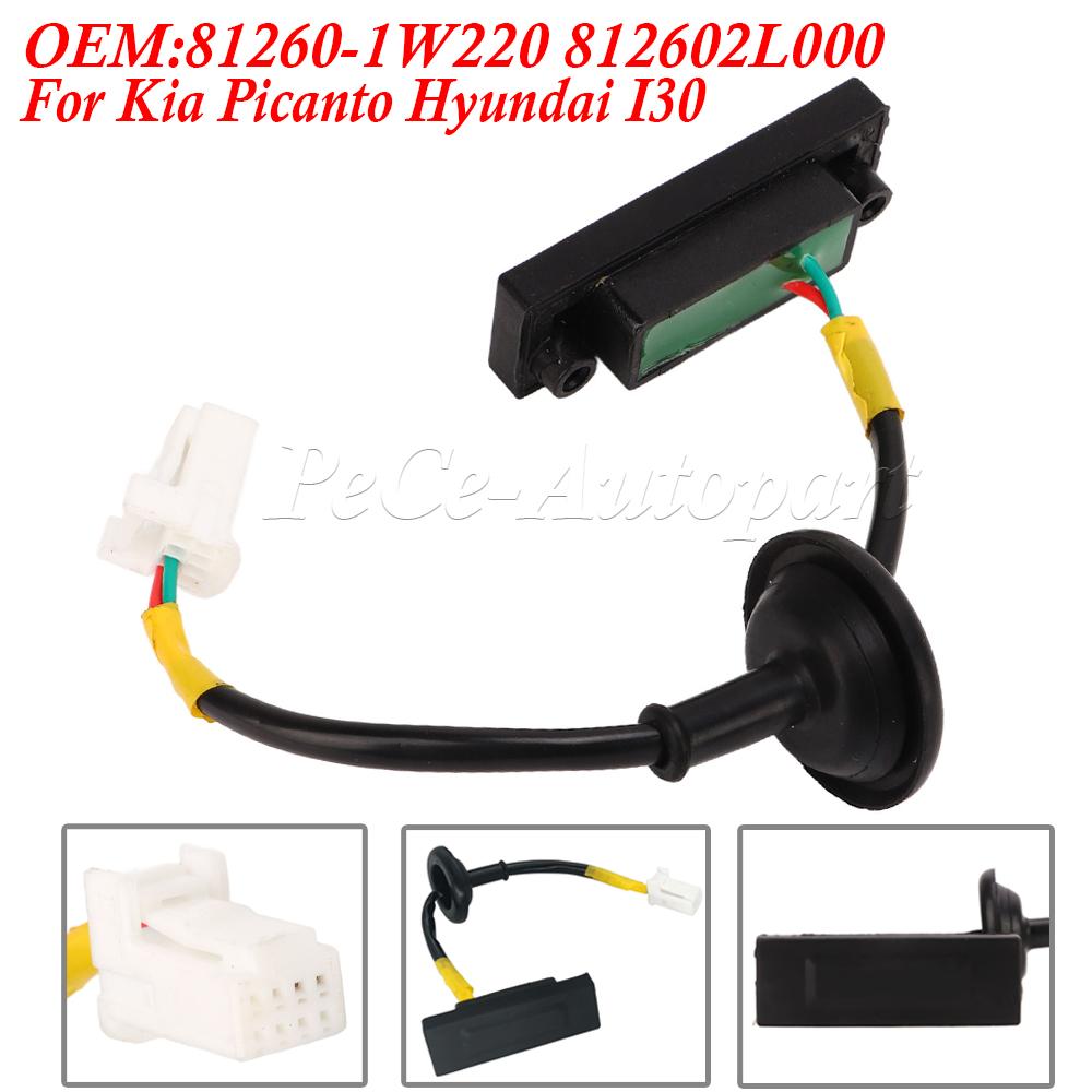 81260-1W220 Car Rear Trunk Lid Lock Boot Release Handle Trunk Switch Tailgate Open Button 812602L000 For Kia Picanto Hyundai I30