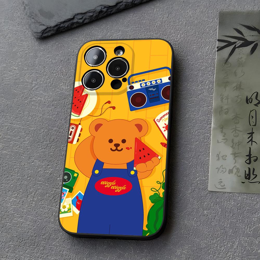 Wiggle Cereal Phone Case Funda For Iphone 13 17 16 11 15ProMax 14 12 Pro Xs Max Mini Xr X 7 8 6 6s Plus Covers