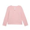 LUSON Girls' Tencel Wool Blend Long-Sleeve Crewneck Base Layer