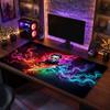 Big Mouse PadHalloween Michael Myers Extended Soft Desk Mat Gaming Office Computer Table Decor Mat