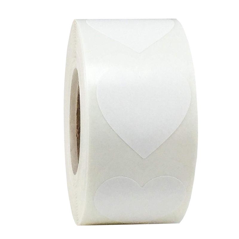 Rotolo di Adesivi a Cuore per San Valentino - Adesivi Rotondi Adesivi Sigillanti a Forma di Cuore per Regali di Matrimonio. Vendita Calda!