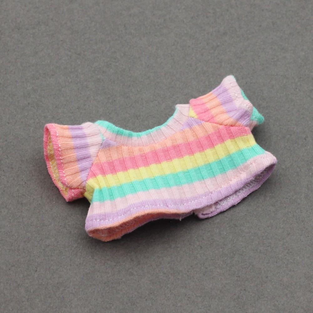 

Кукольная одежда Labubu Time Одежда Одежда Плюшевые куклы Одежда Хлопковые кукольные аксессуары Style E