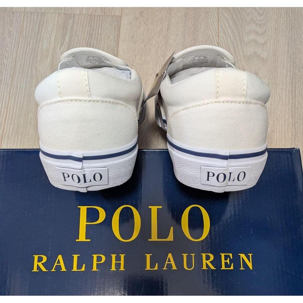 Used New POLO Ralph Lauren Slip-ons 26.5cm