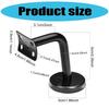 Curving Balustrade Support Brackets Durability Stair Railing Brackets for Staircases, Stair, Rail, Railings