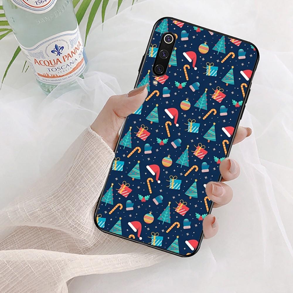 Happy Christmas Phone Case For Samsung S 20 21 22 23 plus Ultra for Redmi Note 8 9 10 11 for Huawei Y 5 6 9