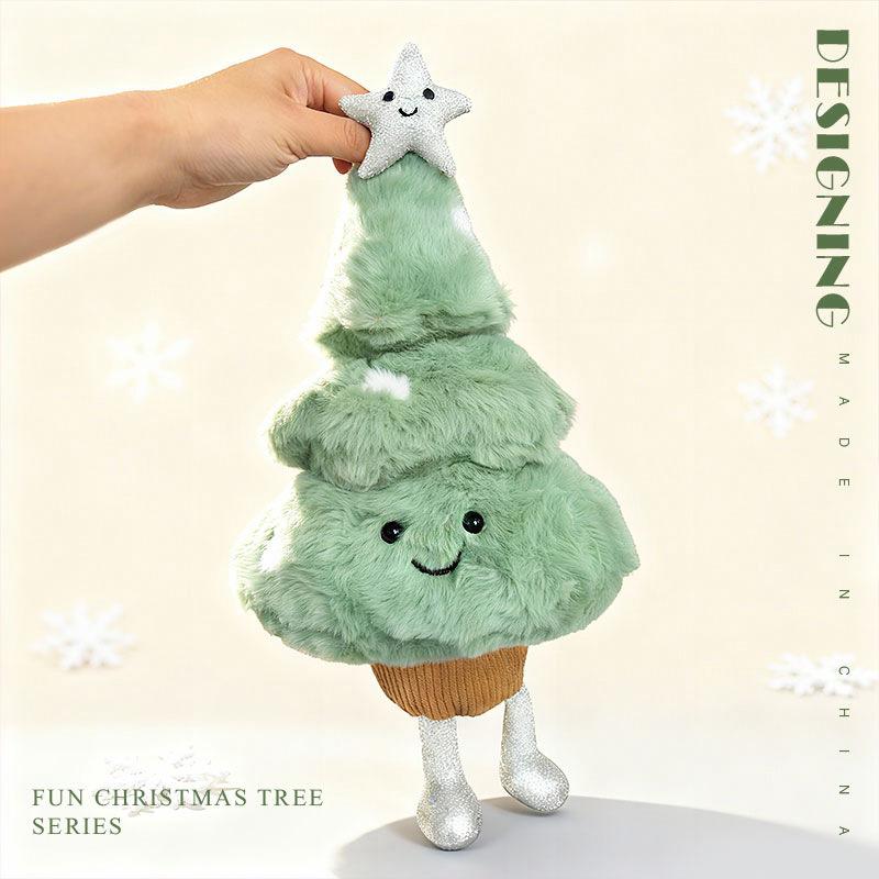 Christmas Tree Plush Toy Star Small Tree Pillow Christmas Decoration Corporate Event Gift Soft Cushion