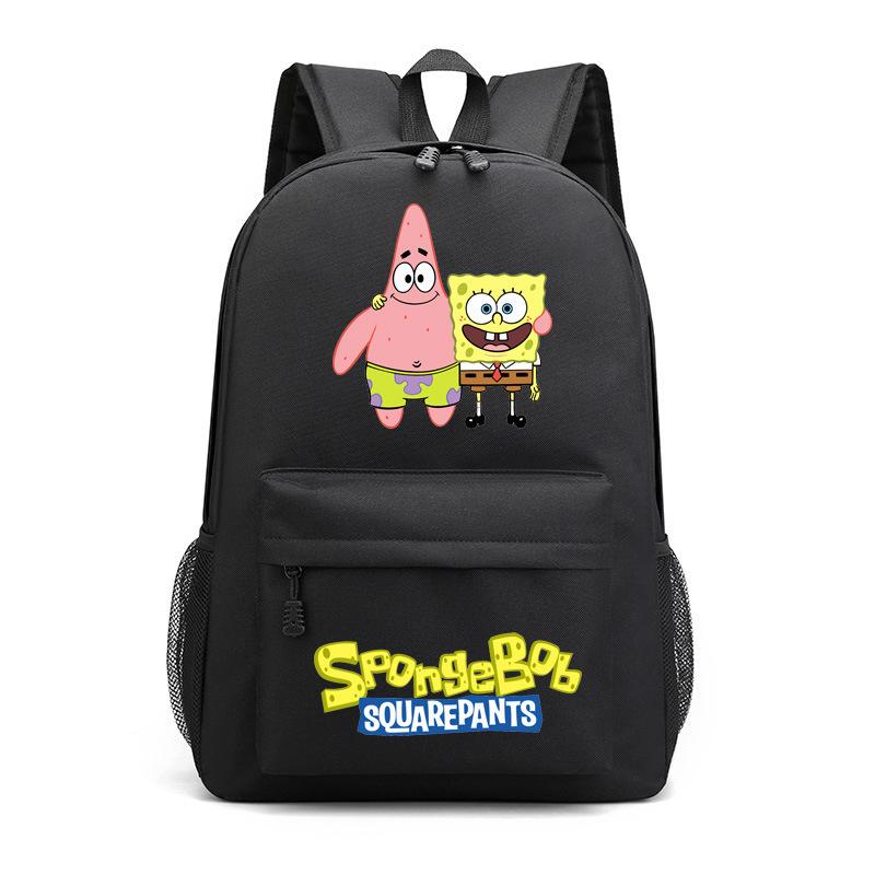 School Season Spongebob Squarepants Starry Sky School Bag Spongbob Student Travel Study Backpack