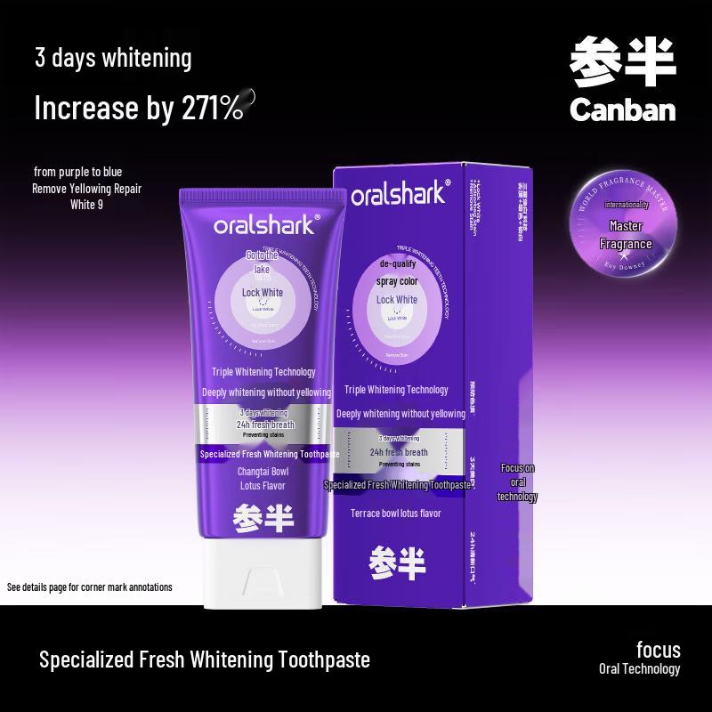 Cansen Color Correcting Whitening Toothpaste