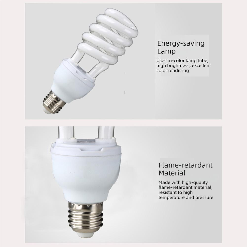 Spirals 40/45W Energy Saving Light Bulbs,Low Energy Lamp Warm White Lamp,Energy-Saving Lamp For Kitchen Bedroom
