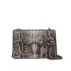 New Fashionable High-end Snake Pattern Bacchus Bag Single Shoulder Crossbody Trendy Women's Bag