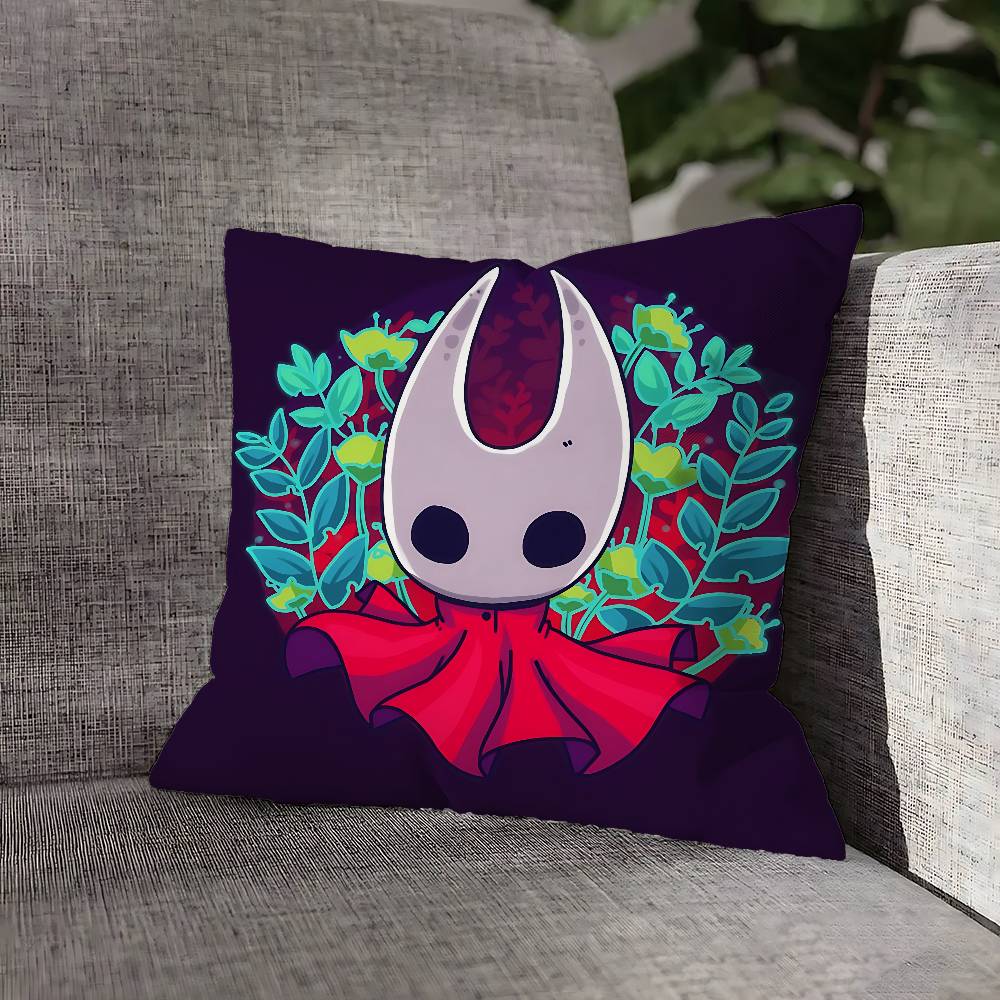 H-Hollow K-Knight Cute Icon Pillow Case For Sofa Decor Car Office Room Printing Cushion Cover Decorations and Protector