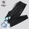 VANCAMEL Men's Summer Ice Silk Quick-Dry Casual Pants